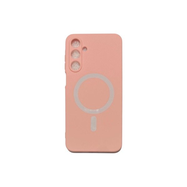 Producto - Funda Magnetica Magsafe Silicona Para Samsung A16 Color Rosa