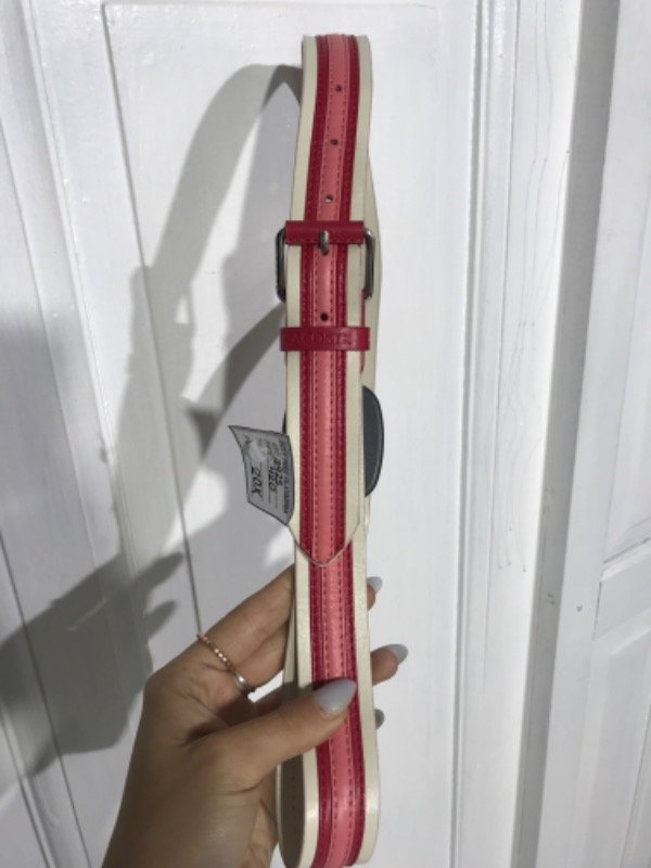 Producto - Cinturon LACOSTE colorado y rosa - PRECIO : 20X