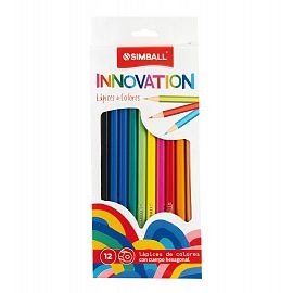 Producto - LAPICES DE COLORES SIMBALL INNOVATION X 12 LARGOS