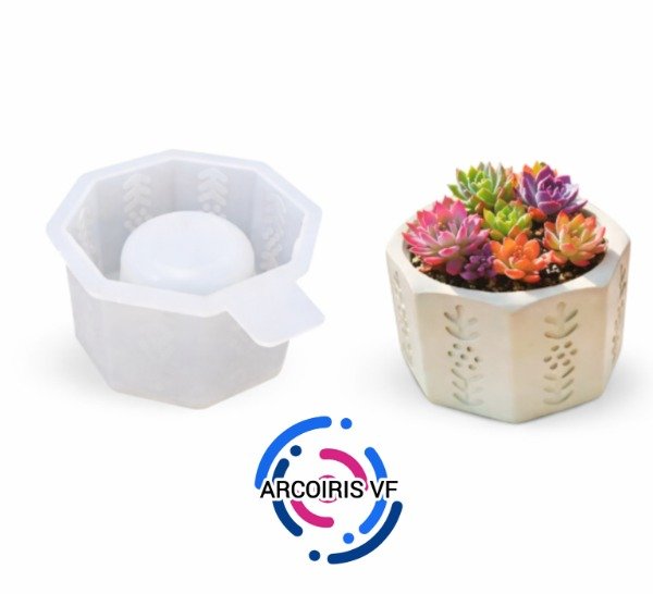 Producto - Molde maceta labrada