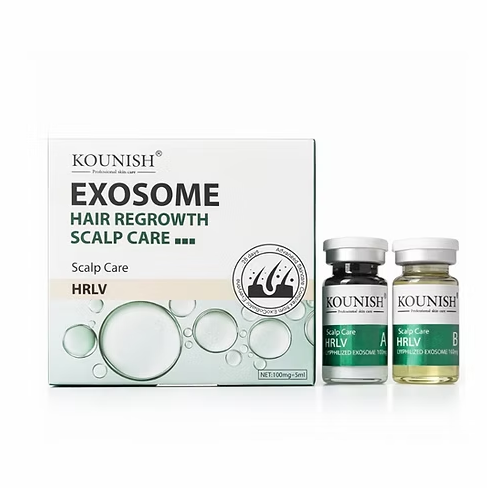 Producto - Exosomas Hair Regrowth Scalp Care Kounish HRLV  Tratamiento Capilar Profesional