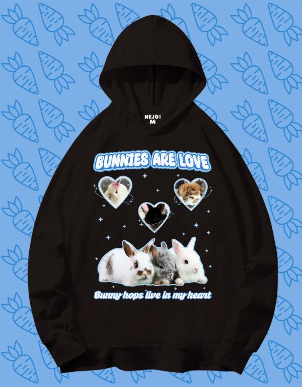 Producto - Bunnies are love! Hoodie