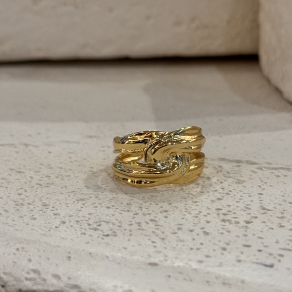 Producto - Anillo trenzado chunky AD