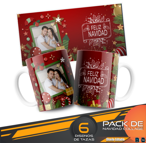 Producto - NAVIDAD COLLAGE COD 4783