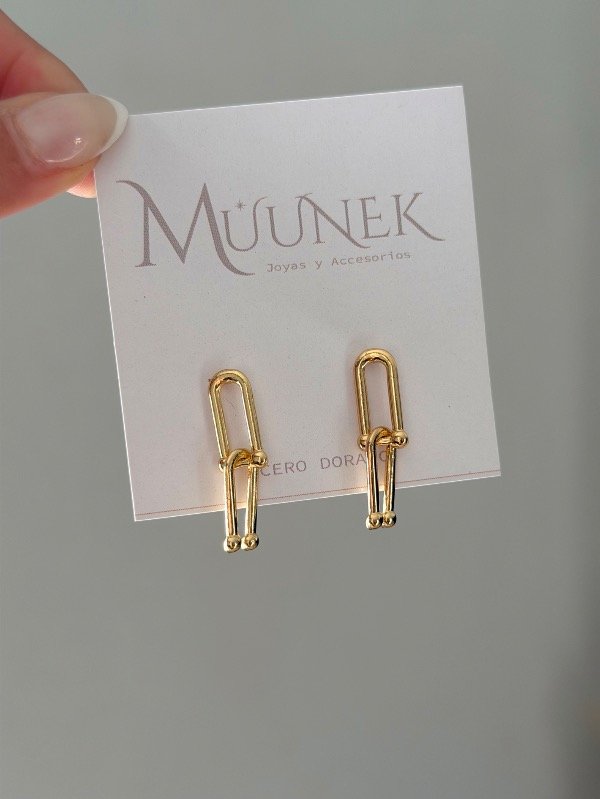 Producto - Aros dorados clipe