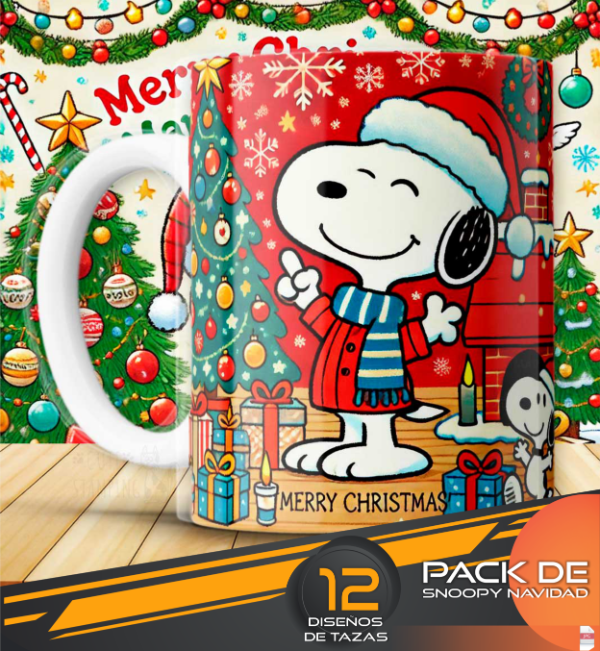 Producto - SNOOPY NAVIDAD COD 4802