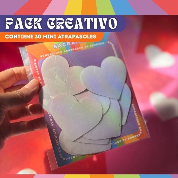 Producto - Pack Creativo Mini Arcoíris (x 30 und) - 0