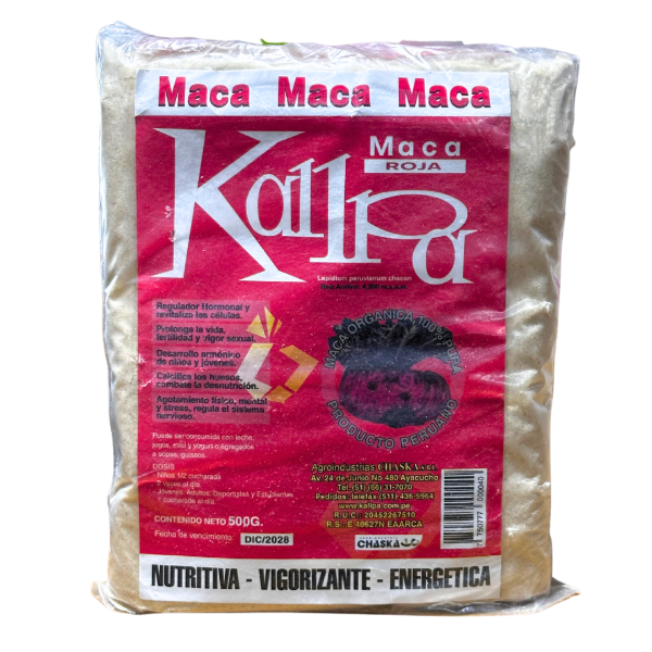 Producto - Maca roja 500g