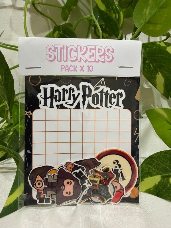 Producto - Pack X 10 Stickers - Harry Potter