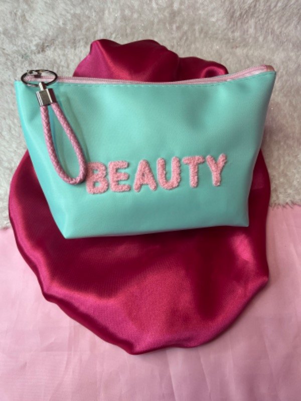 Producto - Neceser Beauty- Turquesa con rosa