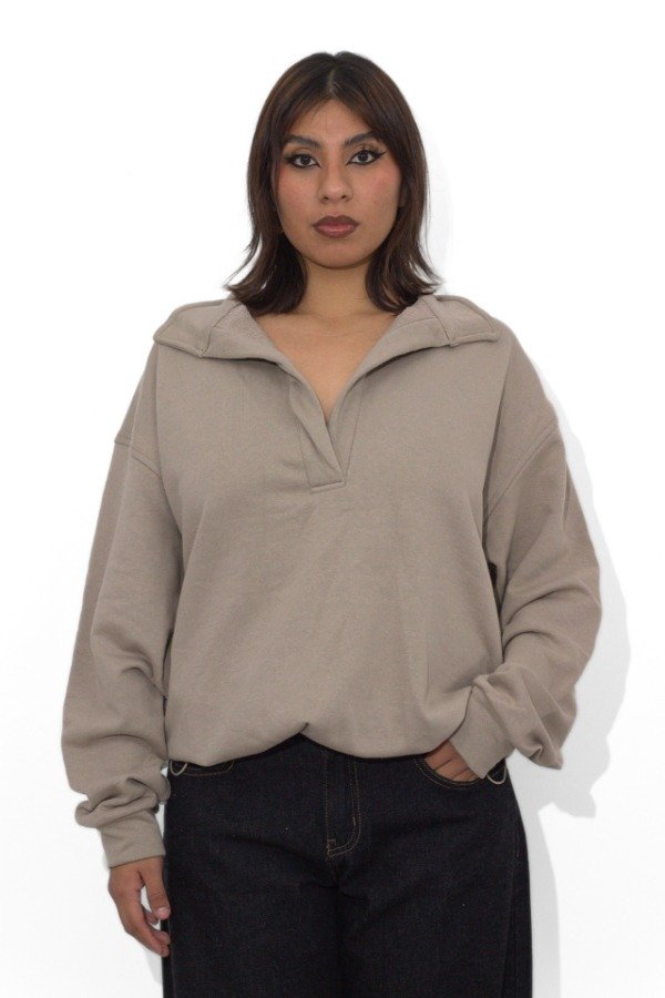 Producto - Buzo Clash Cemento