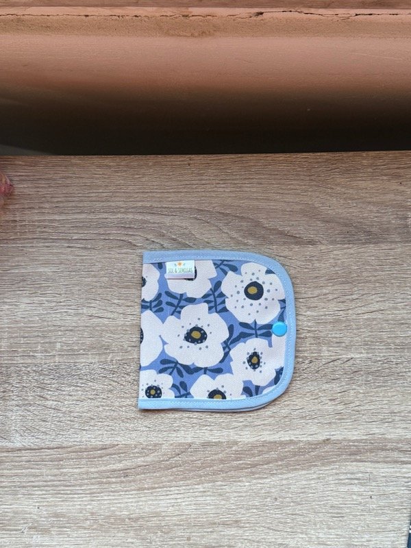 Producto - Minibotiquin flores celeste