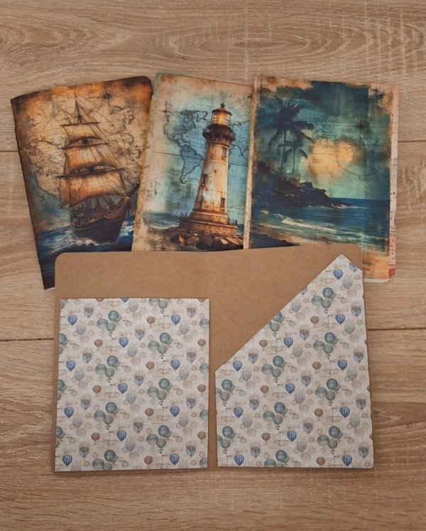 Producto - Pack de cuadernos + sobre midori A5 - 0