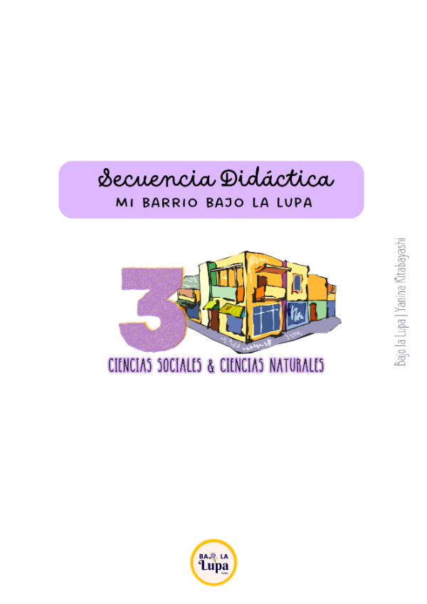 Producto - Secuencia Didáctica Mi barrio bajo la lupa 3