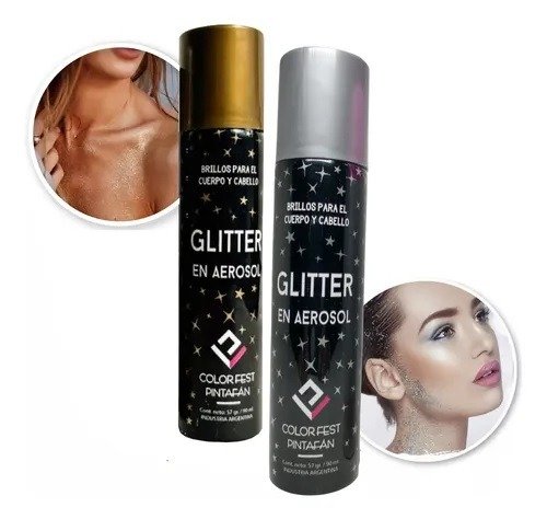 Producto - Glitter en Aerosol