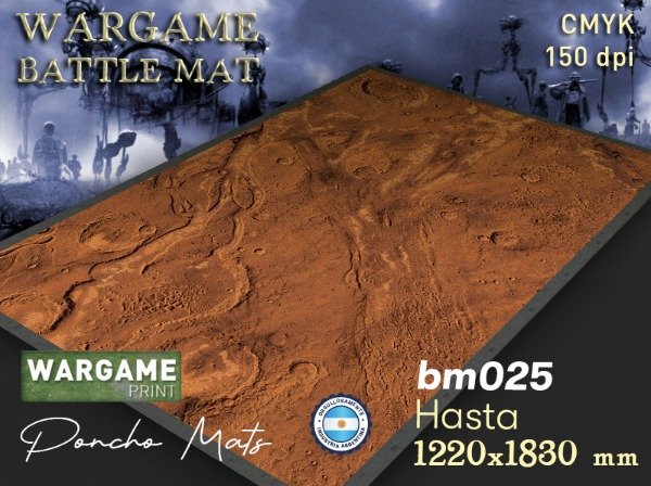Producto - Battlemat Wars175x BM025 Martians Wars