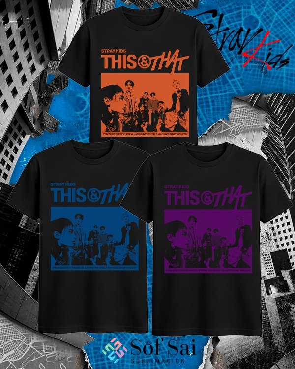 Producto - Remera STRAYKIDS THIS-THAT - 0