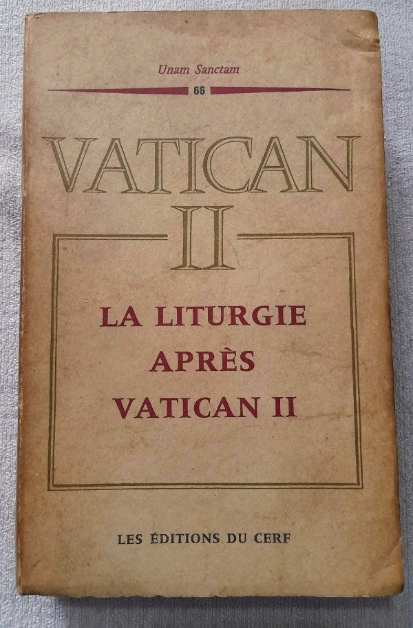 Producto - La Liturgie Apres Vatican Ii - Unam Sanctam #66 - Du Cerf
