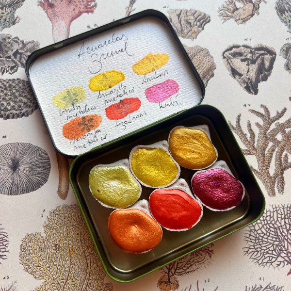 Producto - Paleta 6 metalizados calidos