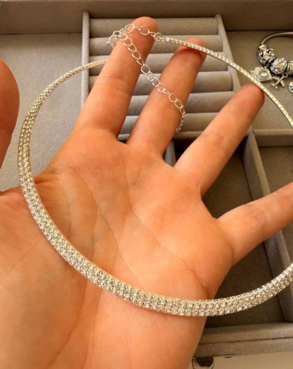 Producto - Choker Zafiro
