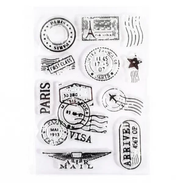 Producto - Sellos de silicona - Sellos Postales