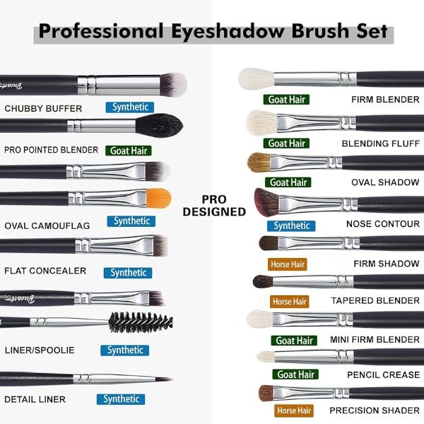 Producto - Bueart desing PRO set x 16 piezas pelo natural - 1