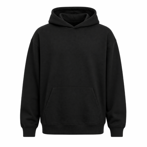 Producto - Buzo Canguro - Negro - 1