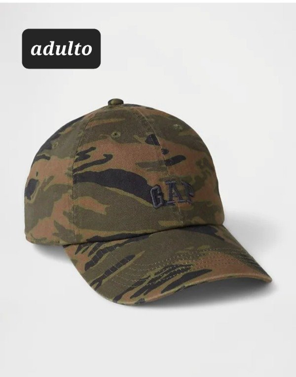 Gorra gap adulto camuflada