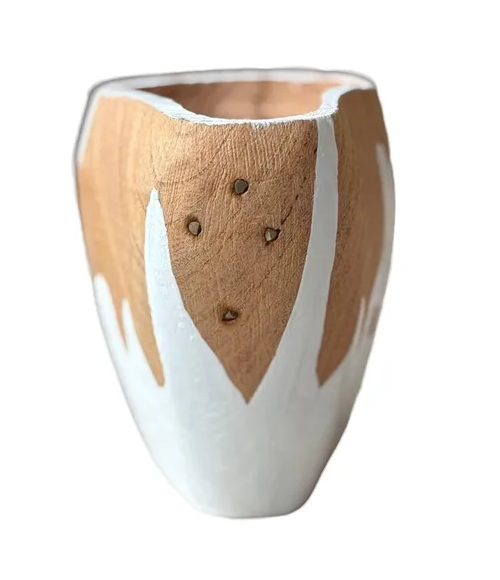 Producto - Mate Vaquita - Cuatro puntas (Algarrobo Artesanal)