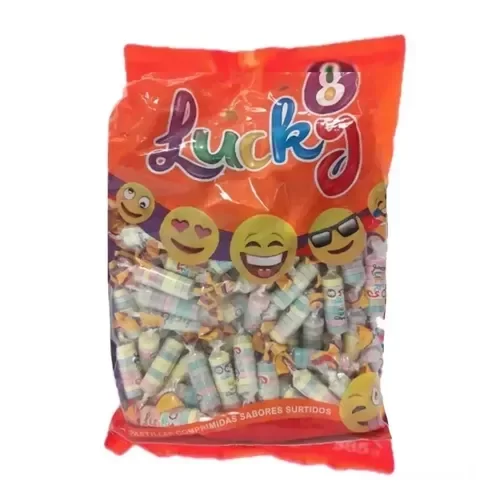 Producto - PASTILLA LUCKY 8 MULTICOLOR X 385G