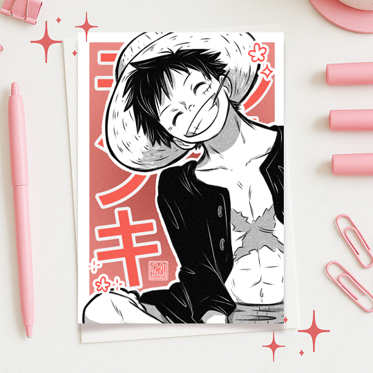 Producto - Ilust. Monkey D. Luffy // One Piece