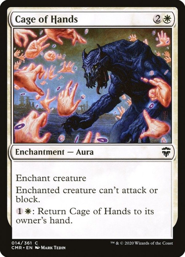 Producto - Cage of Hands  Commander Legends