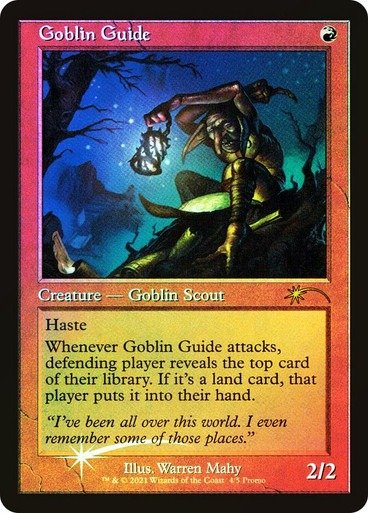 Producto - Goblin Guide (Retro Frame Foil)