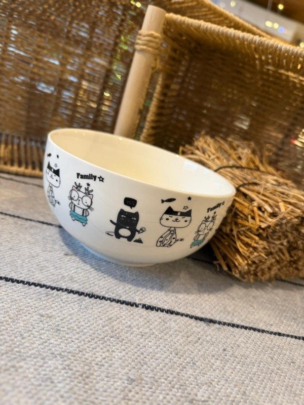 Producto - Bowl Gatitos Family ( Efectivo: 10.000)