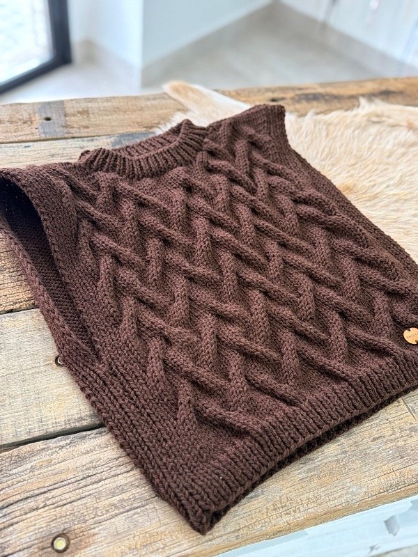 Producto - PRE ORDER - Chaleco zorzal tejido