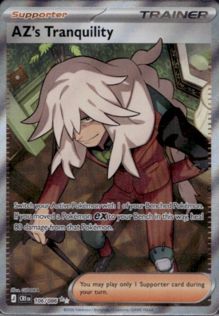 Producto - AZ's Tranquility (106/086) [Mega Evolution: Chaos Rising]