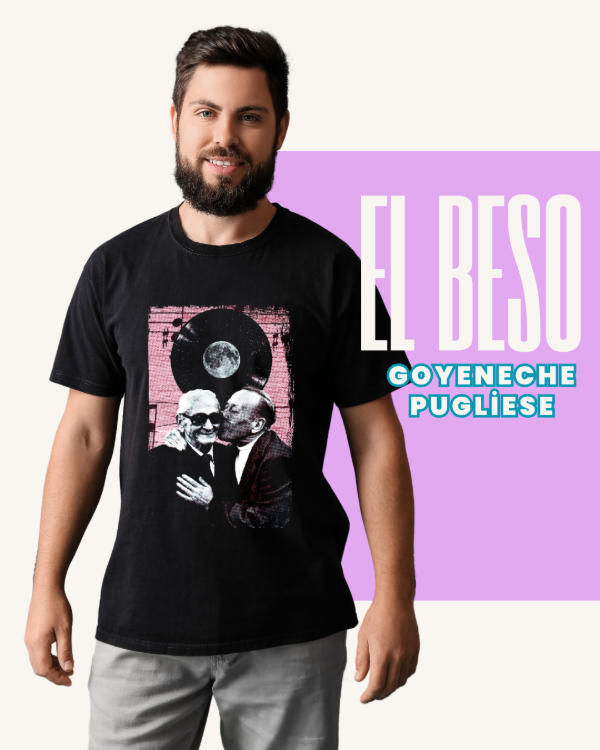 Producto - Remera El Beso Diseño Tango Argentino