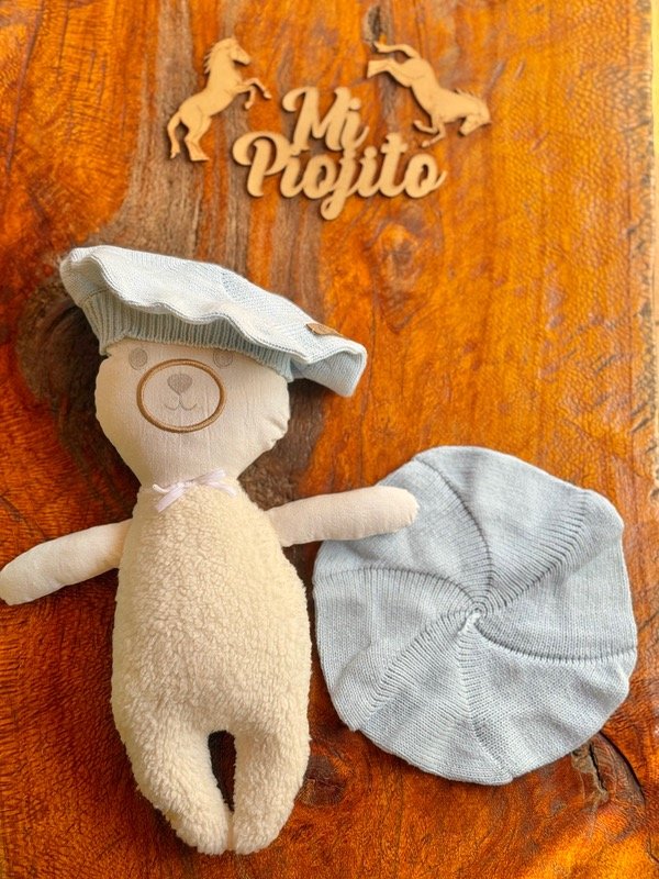 Producto - Boina Hilo celeste Pastel