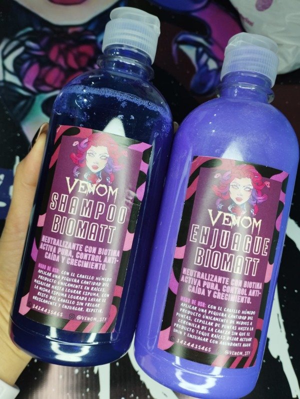 Producto - Shampoo y Enjuague Biomatt
