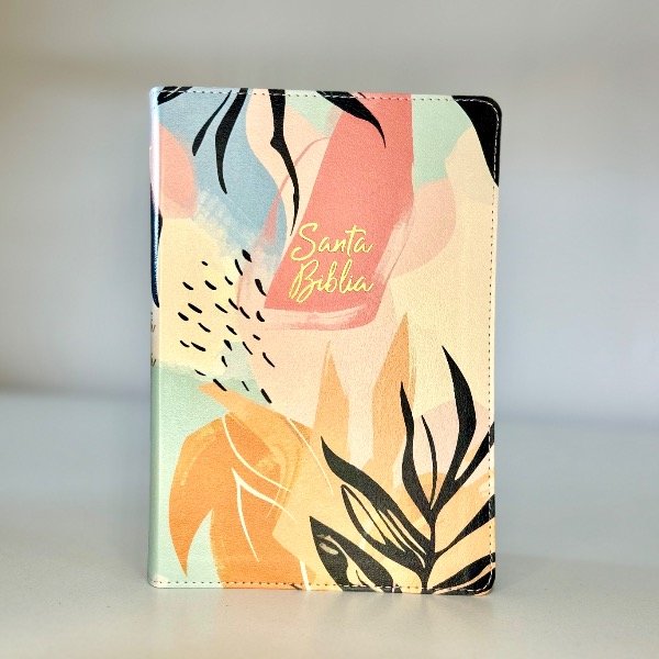 Producto - BIBLIA RVR60 - HOJAS - TAPA SIMIL CUERO
