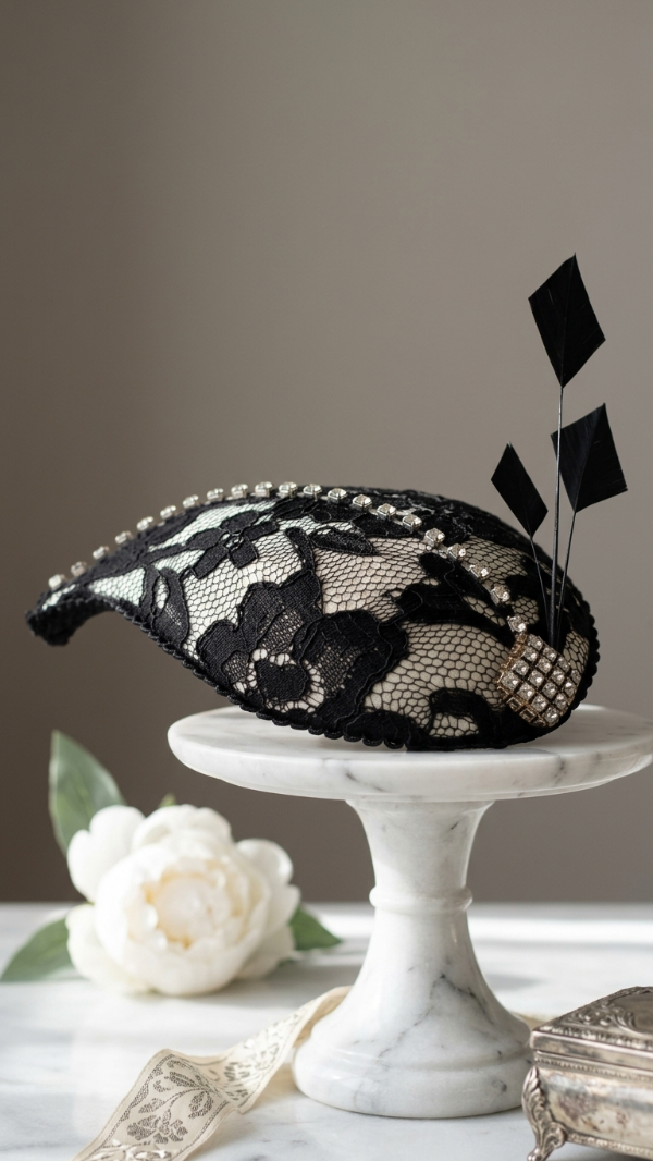 Producto - Fascinator en encaje - 2