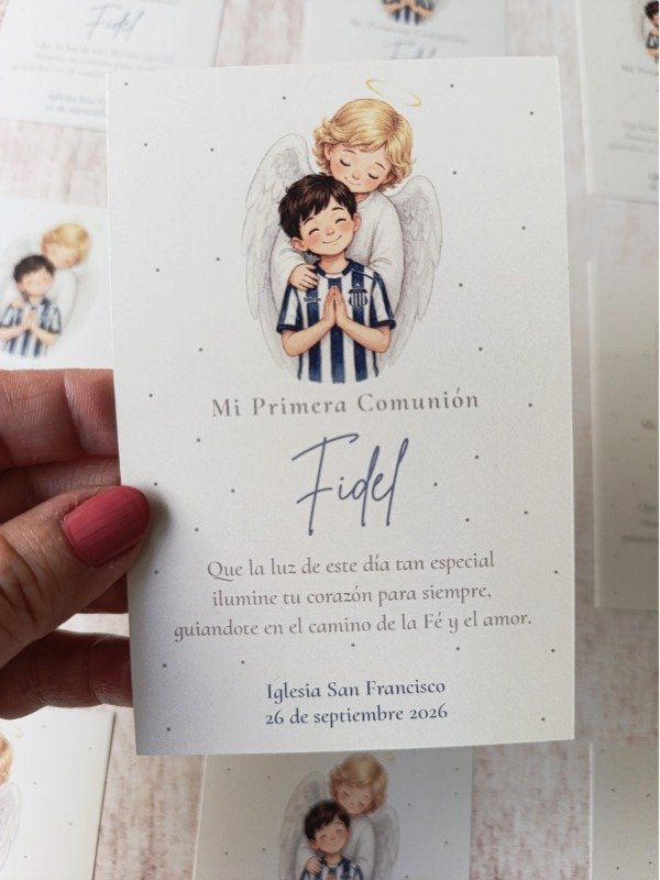 Producto - Tarjeta Bautismo [Modelo Talleres] - 3