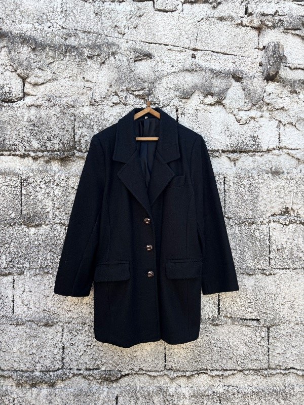 Producto - saco de paño total black I