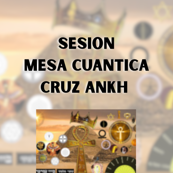 Producto - SESIÓN MESA CRUZ DE ANKH
