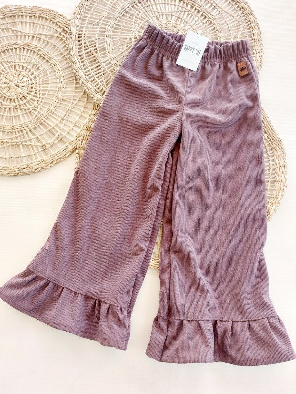 Producto - Pantalón Tini Corderoy  Soft - Choco, Celeste, Rosa - 1