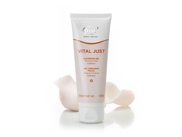 Producto - Gel limpiador facial Vital Just x 2 unidades 50g. c/u