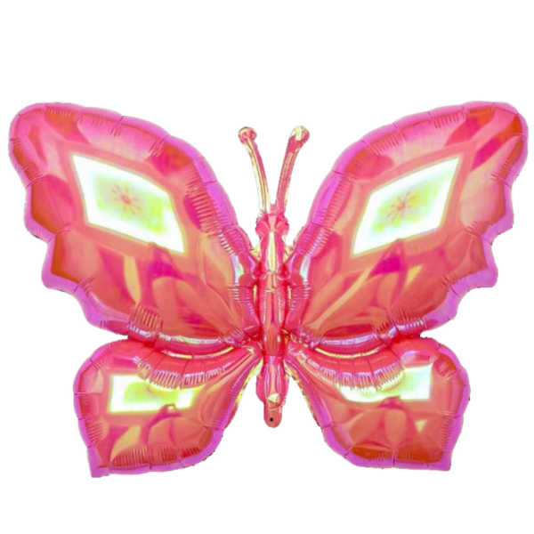 Producto - Globo mariposa iridiscente 56cm - 2