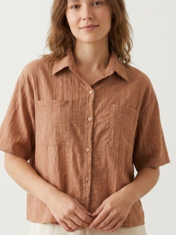 Producto - Camisa Manga Corta "Greta Liso" (Art. 5952) - 0