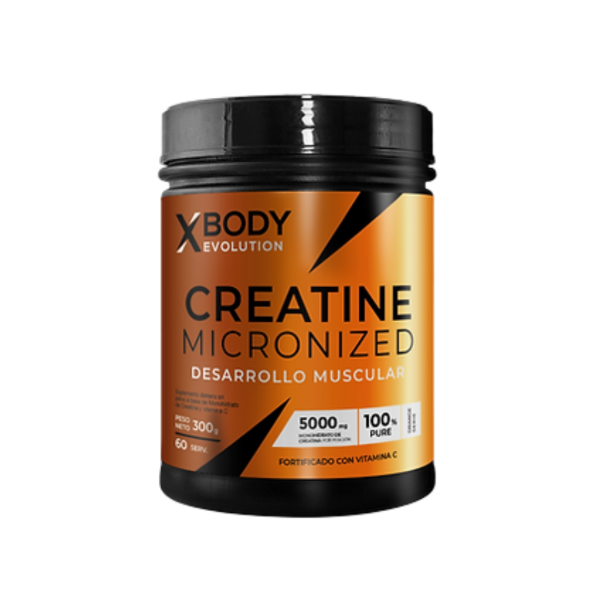 Producto - CREATINE MICRONIZED 300 GRS. - XBODY EVOLUTION