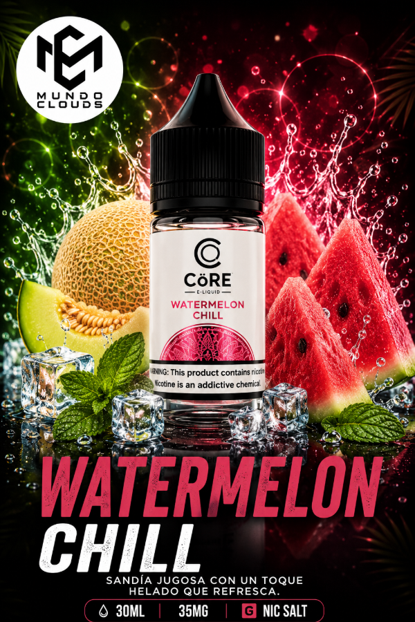 Producto - CORE SALT - WATERMELON CHILL (SANDIA) 30ML 30MG